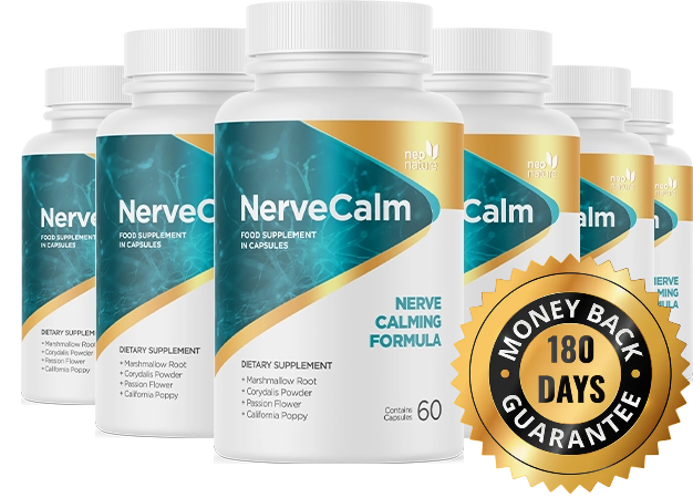 NerveCalm maximum discounted 6 bottle pack